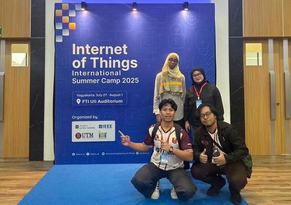 Partisipasi Mahasiswa Prodi Teknik Elektro UNTAG’45 Cirebon dalam kegiatan Internet of Things Innovation  International Summer Camp 2025